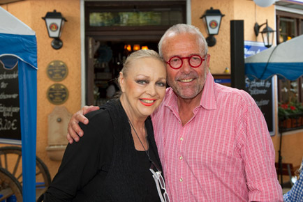 Leonhard Müller (Askania Uhren) und Barbara Schöne